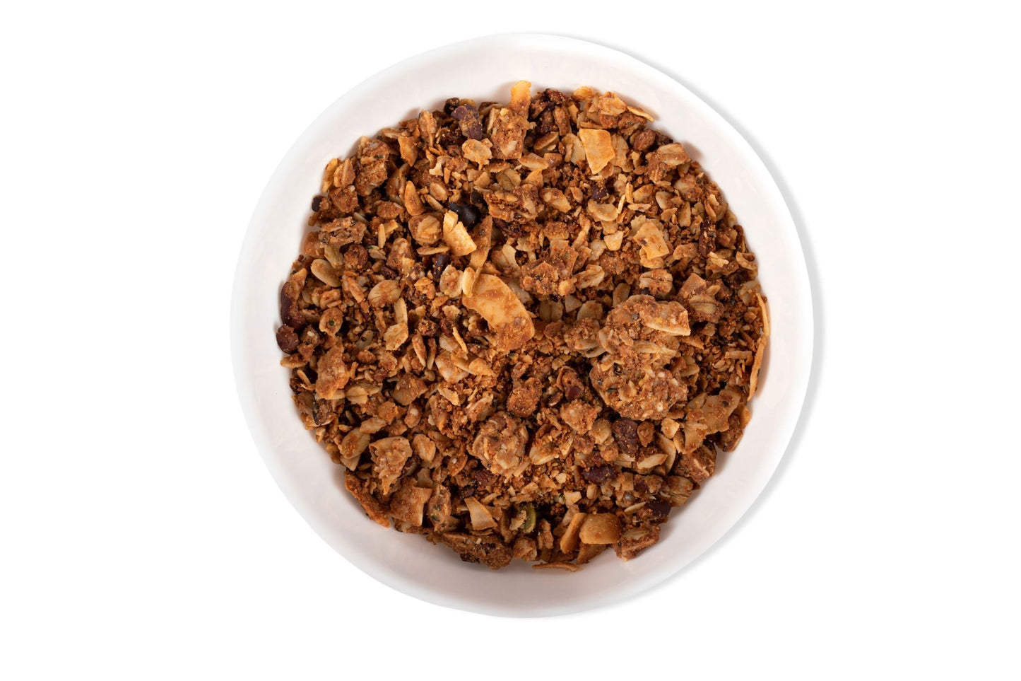 Peanut Butter Cacao Granola – Vegan, Low Sugar, 8oz