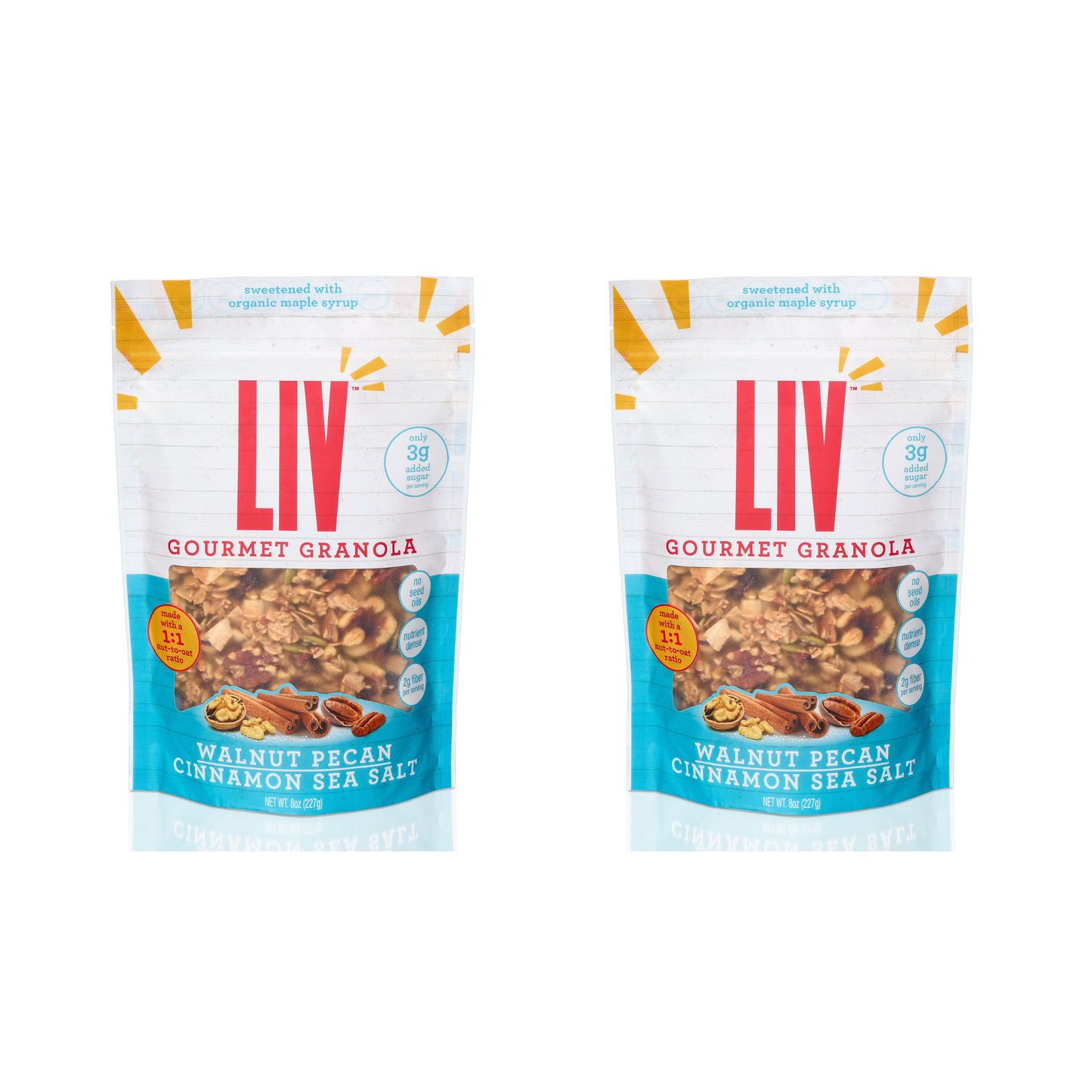 Cinnamon Sea Salt Granola - Two Pack