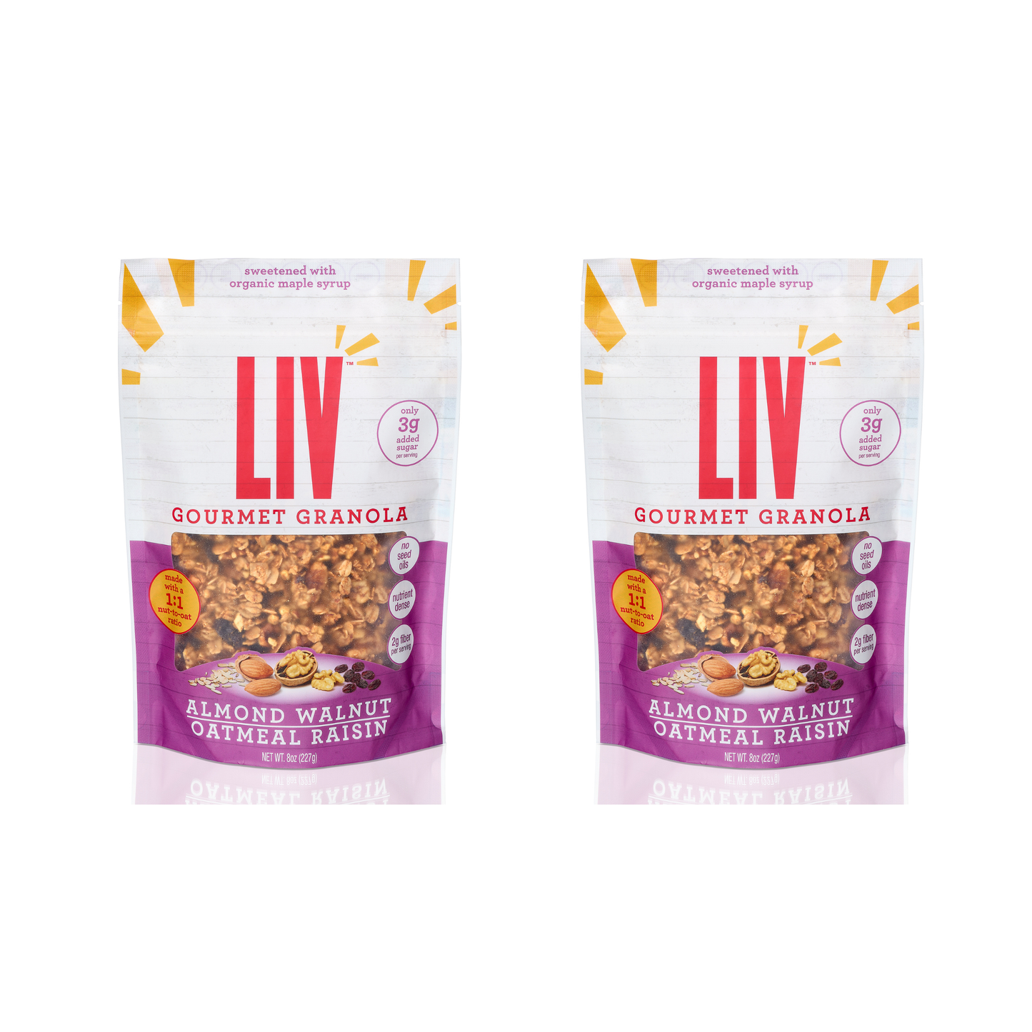 Oatmeal Raisin Granola - Two Pack