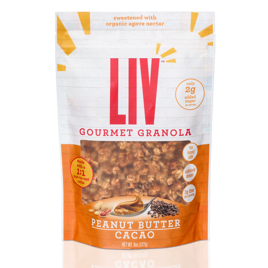 Peanut Butter Cacao Granola